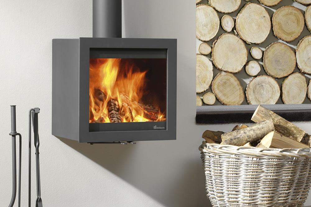 NRG Poêle à bois en fonte bronze antique 6 kW Defra Eco Design haute  efficacité pour utilisation en intérieur : : Cuisine et maison