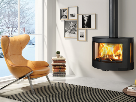 Poêle à bois Elyps Wall 8 kw Poêle à bois Elyps Wall 8 kw
