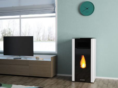 Poêle à granulés sans électricité Veronica Natural 7.5 kw de chez Laminox