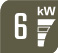 Puissance nominale 6 kW