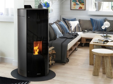 Poêle à granulés CURL FONTE FLAMME