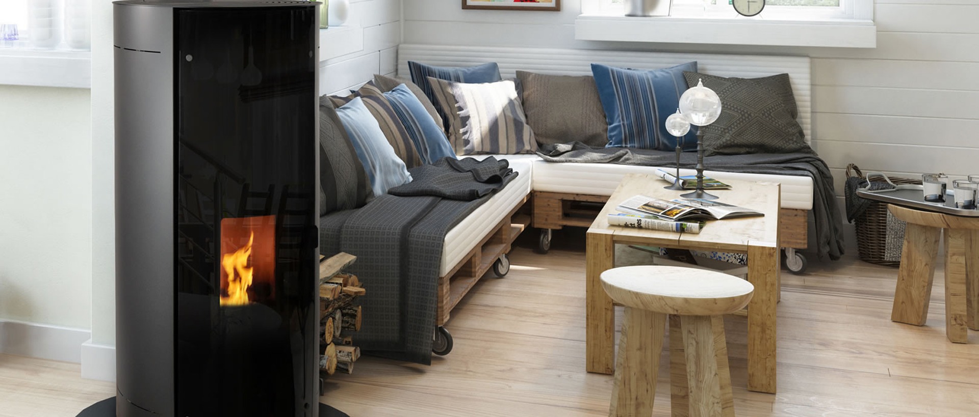 Poêle à granulés CURL